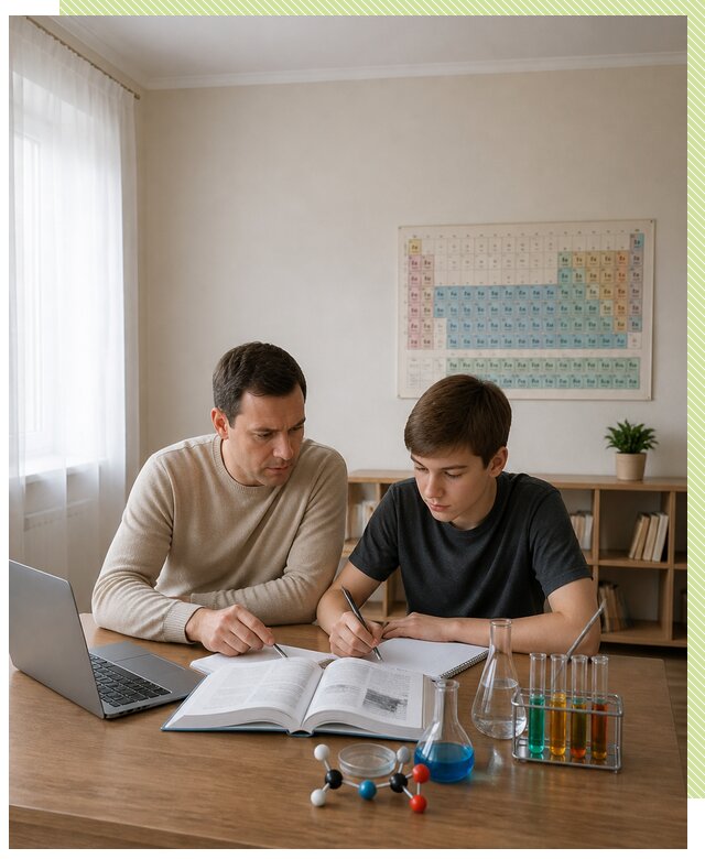Репетитор по химии 8 класс в Назрани по цене от 1233 р. | Репетитор-Нзр